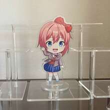 10cm Acrylic Standee Desk Decor Model Gift Of Cute Sayori, Natsuki, Yuri, Monika From Doki Doki Literature Club - Multicolor - View 7