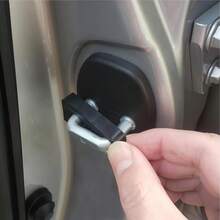 4件組汽車門鎖保護套－減噪與震動緩衝汽車門鎖蓋，矽膠汽車門緩衝墊，適用於所有車型 / 汽車門角保護貼－透明防刮保護膜 - A - 查看 9