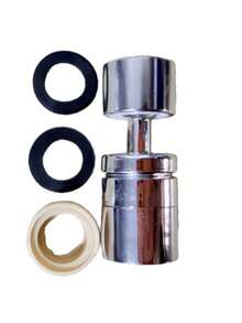 1pc Heavy Duty 304 Stainless Steel Anti-Splash Faucet Sprayer Head With 360° Swivel Retractable Arm And 2-In-1 Water Flow Mode (Spray/Foam) - Easy Install Kitchen/Bathroom Sink Sprayer Head For Dishwashing, Car Washing, Pet Bathing - Multicolor - View 14