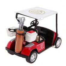1pc Cute Golf Cart Model, Mini Creative Toy Model, Pull Back Operation, Golf Accessory, Golf Gift, 1:36 Scale Toy, Alloy, Suitable For Golf Training, Desktop Decor, Youth Toy, Party Game, Gift, Multiperson Interaction, Indoor/Outdoor Game, Lawn Entertainment, Gift For Men/Women, Sports Gift - Multicolor - View 11