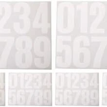 6 Hojas De Pegatinas Con Nmeros De Buzn Pegatinas Con Nmeros Consecutivos Vinilo Autoadhesivos Calcomanas Con Para - como se muestra en la figura - Ver 2