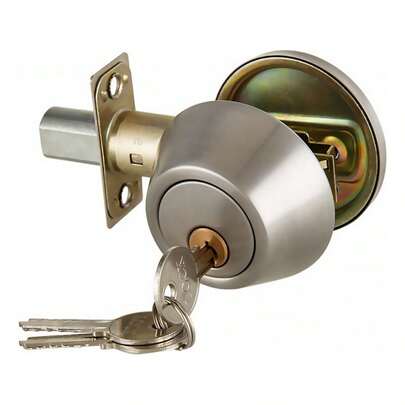 TendenciaCerrojo Chapa Tradicional Llave - Mariposa Níquel Satinado PlateadoCalidad premium