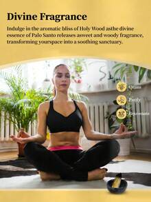 25g/50g, Peruvian Sacred Wood, Parosanto Wood Strips, Natural Sacred Wood, Raw Wood Strips, High-Oil Old Wood, Long-Lasting Fragrance, Naturally Fresh, Soothes The Mind And Body, Improves Focus, Promotes Meditation, And Purifies The Space - Sacred Wood - View 2