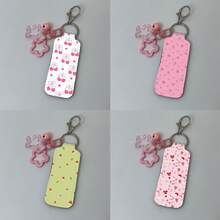 口红钥匙扣收纳包，多功能口红钥匙扣盒，夹式口红收纳包，女士包包配件，实用礼物，夹式口红盒，弹力口红钥匙扣收纳包 - A - 查看 1