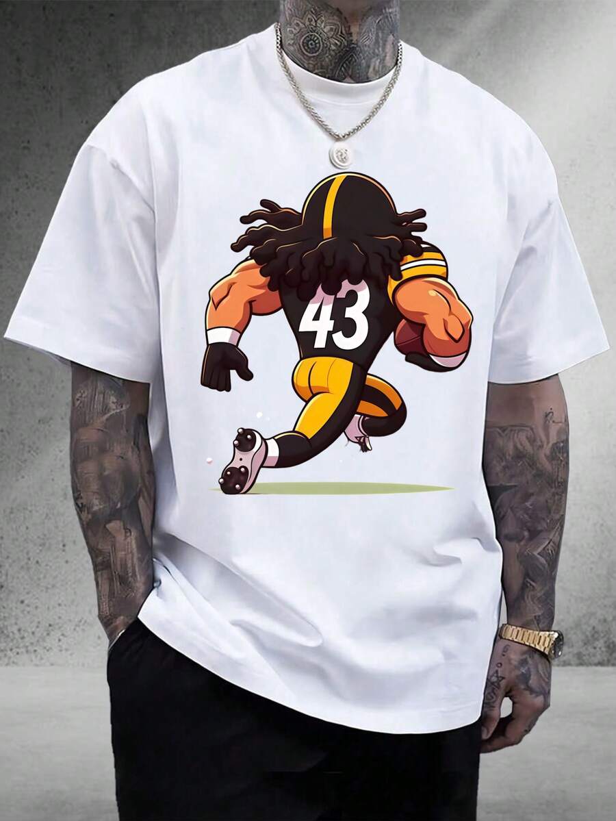 Men T-Shirts - White - View 1