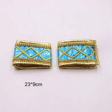 4pcs Adult Ancient Egyptian Pharaoh, Roman, Nile River Queen Egyptian Costume Accessories Set, Suitable For Festival, Party, Performance, Decoration - Mint Blue - View 8