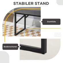 Upholstered Bench With A Velvet Look, Bench, Bed Bench, Dressing Table Bench, Entryway Bench For Living Room, Bedroom, Dark Grey, 115 X 46 X 49 Cm - Grey - View 6