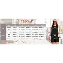 Women's Summer 2 Piece Outfits Sleeveless High Low Spilt Hem Tank Top Biker Shorts Sets Lounge Set Tracksuit - Green - View 5