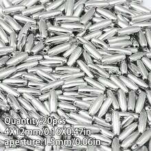 2/10/20/30/40/50/100颗电镀CCB珠子，多种形状可选，珠宝制作DIY项链手链耳环配件，隔珠，手工串珠材料，手机吊坠，复古不对称电镀隔珠 - diy - 查看 30