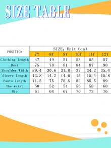少女休闲度假时尚街头豹纹樱桃字母图案短袖T恤和裤子套装，春夏秋季 - 杏色 - 查看 6