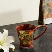 Cốc sứ, cốc cà phê, cốc nước, cốc đôi họa tiết hoa, cốc sữa gia dụng. - Nhiều màu - Xem 6