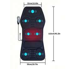 Massage Seat Cushion With Heat, Cooling Back Massager For Chair, Chair Massager For Full Body Massage,  Gifts For Dad Mom - Xem 10
