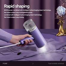 OBOVAY 1 Hand-Held Multi-Function Steam Iron, Fast Heating, Lightweight Hand-Held, Constant Temperature Ironing, High-Power Steam Iron To Quickly Remove Fabric Folds, High-Temperature Steam And High-Temperature Heating Bottom Plate Ironing Two-In-One. - EU E Type Plug(220-240V) - View 1