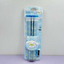 Sanrio 12支装Hello Kitty HB铅笔，带卷笔刀，印有库洛米、美乐蒂、肉桂卷等卡通图案，绘画及办公用品，返校学习礼物 - 彩色 - 查看 9