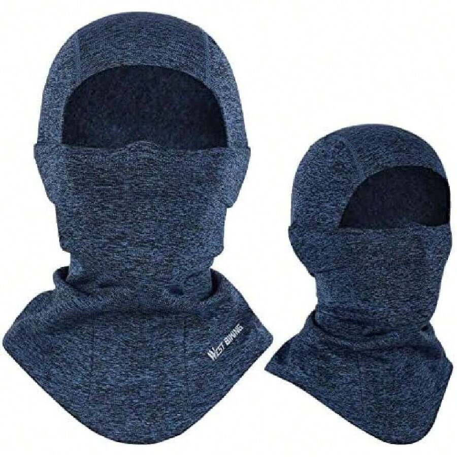 Balaclava Winter Ski Mask, Unisex Windproof And Thermal Mask, Cold Weather Thermal Sports Balaclava,40273169 - Blue - View 1