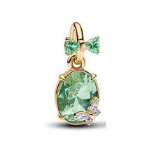 1pc Fashionable Moon & Cross Shiny Pendant, Silver Plated, Suitable For Bracelet, Necklace, DIY Holiday Gift