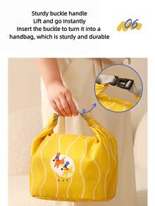 Bolsa de almacenamiento de viaje, cubo de embalaje de compresión portátil y manual, organizador de ropa y equipaje de gran capacidad, bolsa de aseo y maquillaje de viaje, decoración de habitación de maquillaje - Multicolor - Ver 6