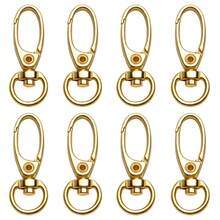 8/15pcs Rotating Trigger Clasp Hooks, For Keychain, Pet Leash, Bag Making, Crafts, Gifts Decoration And More - Keychain - View 10