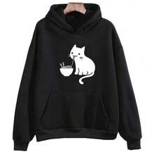 Men Outdoor Hoodies & Sweatshirts - Black - View 1