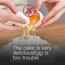 Abre huevos de pato de plástico, herramientas creativas y prácticas para huevos, herramienta de cocina, tijeras para huevos, doble cabezal, accesorios rápidos de cocina, abre huevos - Negro - Ver 5