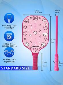 Pickleball Paddle - Multicolor - View 5