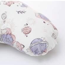 U-Shaped Nursing Pillow, Baby Sitting Support Pillow, Maternity Pillow, Fox Planet - Fox Planet - View 5