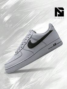 Nike Air Force 1 Low '07 LV8 Wolf Grey Black – Shoes For Man-Vintage-Spring & Summer-Inspired Running Shoes, Shock-Absorbing Comfort, Gym To Streetwear Casual Wear-Mother's Day Gifts-Father's Day Gift–HQ2037 004 - Wolf Grey/Black - 查看 2