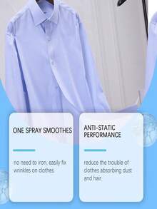 jakehoe Wrinkle Release & Anti-Static Spray, Ironing-Free Fabric Refresher, Effectively Reduces Static Buildup And Enhances Clothing Fit - Multicolor - View 3