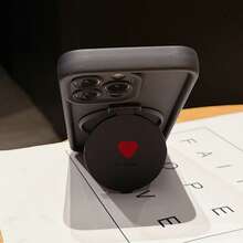 两件套：高档竹制黑色化妆镜 + 带支架的保护性 TPU 手机壳，适用于 6/7/8/X/Xs/XR/XS Max/11/12/13/14/15/16/17 Pro Max，适合作为情侣、女儿、女友、少女的生日和圣诞礼物。 - 黑色 - 查看 5