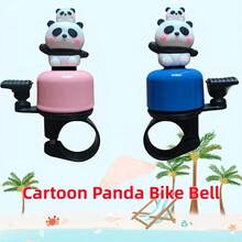这款熊猫造型的自行车铃以中国国宝熊猫为主题，铃声响亮清脆，在户外骑行时能轻松吸引注意力。该铃通用，适用于各种自行车、滑板车和三轮车，满足不同用户的需求。 - 彩色 - 查看 2