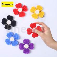 1pc Finger Spinner Toy, Adult Stress Relief Toy, Silicone Fidget Toy, Silicone Hand Spinner Toy, Suitable For Queue Gift, Eid Gift - Finger Toys 4 - View 2