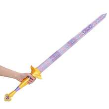 Kpop Witch Hunting Girl Group Lumi Sword Cosplay Prop Outfit Weapon Model, Gift, PU Soft Rubber Movie Peripheral - Purple Gold Powder - View 2