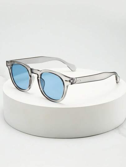 1 st ovala bågar för män, högkvalitativa, personliga minimalistiska modeglasögon, lämpliga för vardagsbruk, semester, resor, fest och vardagsbruk