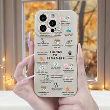 Creative Cute Sticker Print Fashion Phone Case - High-Quality Protective Cover For IPhone 16/15/14/12, Pro Max Series & 12Pro, 13ProMax, 14Plus, 15Plus, 16Plus, 12Mini, 13Mini, 14Pro, X, XS, XR, XSMax, 7, 8, 7Plus, 8Plus, 15ProMax, 16Pro, 14ProMax, 13Pro Max, 12PM Models - Perfect Birthday Gift, Holiday Gift, Couple Gift, Boyfriend/Girlfriend Present,Suitable For IPhone17 Air - 白色 - 查看 4
