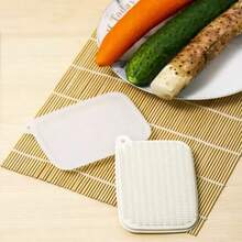 1个蔬菜刷，土豆刷，厨房蔬果刷，胡萝卜刷，番茄刷，苹果刷，厨房滤网，污垢清洁刷，必备厨房工具，适用于厨房，厨房配件，厨房小工具，硅胶硬面和软面水果清洁工具 - 彩色 - 查看 5