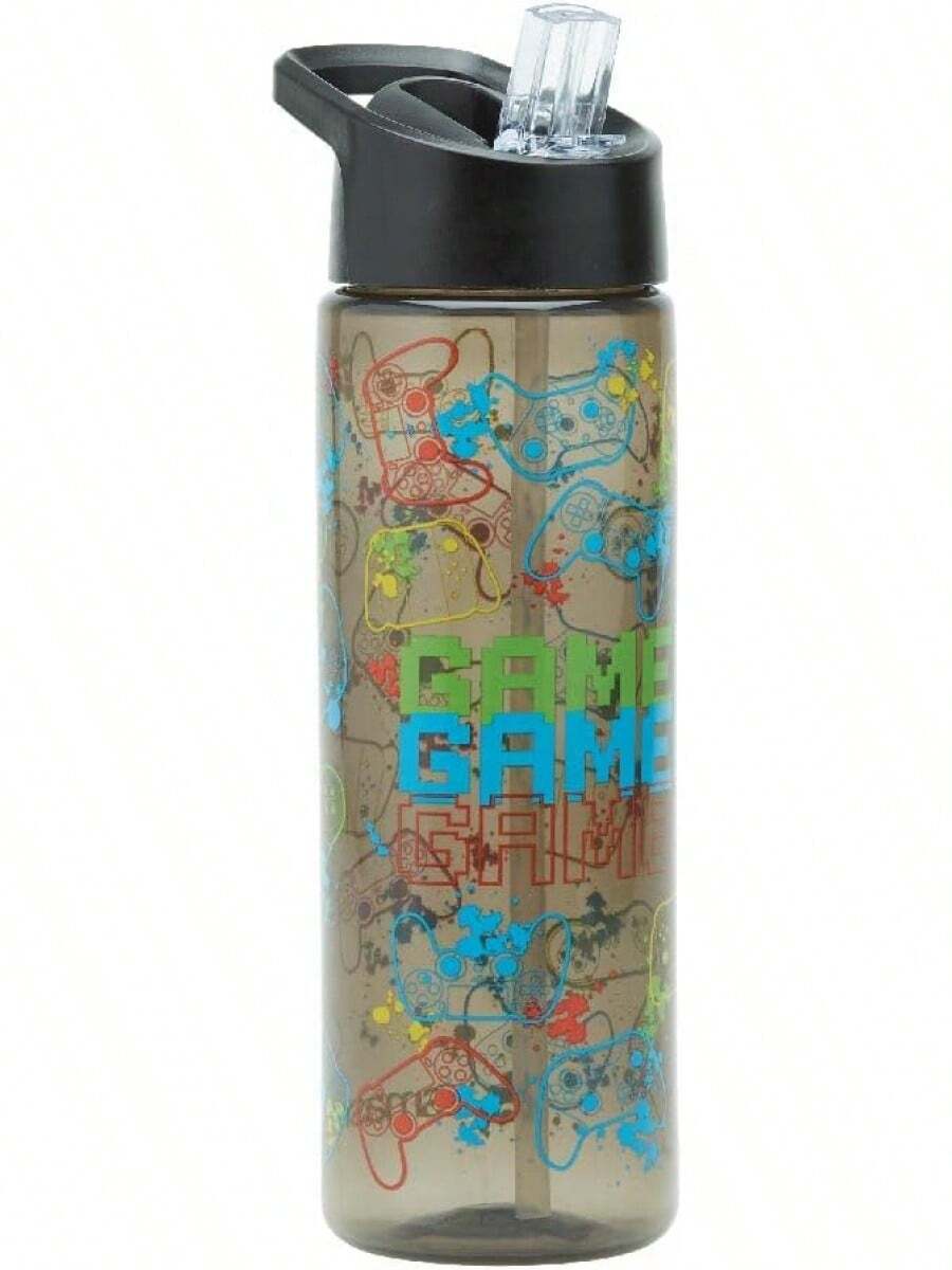 Smash Sipper Bottle With Straw 700ml -, Black - Black - View 1