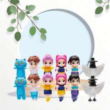 韩流偶像主题装饰摆件，粉丝房间装饰高级收藏雕像