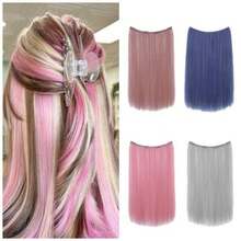 1pc Fiber Hair Clip, Heat Resistant, Multiple Colors Available, Convenient To Wear, Suitable For Holiday Costumes, Cosplay, Random Color Shipped - Multicolor - View 2