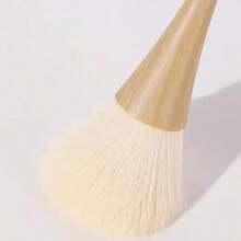 Slim Waist Powder Brush, Wooden Makeup Brush, Minimalist Japanese Style Powder Brush For Nail Art Powder - Multicolor - View 2