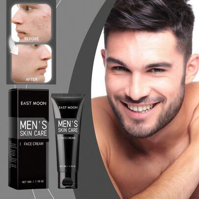 Cremas para el rostro masculino sin maquillaje: hidratantes, luminosas, con efecto brillo, tapar imperfecciones, hidratantes, repletas de nutrientes y sin esfuerzo.
