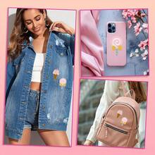 2pcs Cartoon Lollipop & Ice Cream Embroidered Cloth Patches, Self-Adhesive Decorative Patches For Clothing, Bags, Phone Cases, Curtains, DIY - Multicolor - View 8