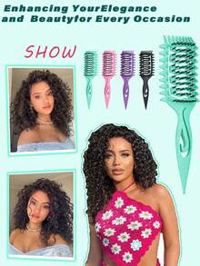 这款卷发梳适用于造型和日常护发。灵活的梳齿设计，干湿发皆可顺畅梳理，有助于增强卷度，增加卷曲度和层次感，减少毛躁，使卷发自然亮泽，丰盈饱满。符合人体工学的舒适手柄，使用轻松稳定，轻柔滑动，带来更舒适的体验。 - 彩色 - 查看 3