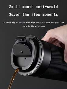 510毫升不锈钢双层真空保温杯，适合盛装早餐牛奶、咖啡，也可作为个性化礼品。多功能、美观且可重复使用。采用不锈钢材质，精致时尚，品质上乘，色彩明亮简约。男女皆宜，商务人士也可用作水杯，适用于秋冬季、开学季、节假日及各种庆祝活动。 - 彩色 - 查看 6