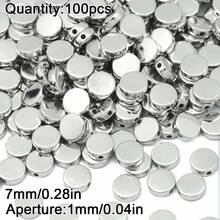 2/10/20/30/40/50/100颗电镀CCB珠子，多种形状可选，珠宝制作DIY项链手链耳环配件，隔珠，手工串珠材料，手机吊坠，复古不对称电镀隔珠 - diy - 查看 42