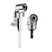 Right Angle Drill Attachment With Multi-Function Bend Screwdriver Bit,105 Degree Right Angle Drill Adapter,1/4" Hex Shank Corner Tool Screw Hub. - 2 計數 - 查看 1