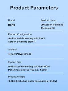 Llano Newly Upgraded Cleaning Cloths Polishing Cloth Efficient Cleaning For Cameras And Sensitive Electronics,Screen & Phone Cleaning - Blue and White - View 12