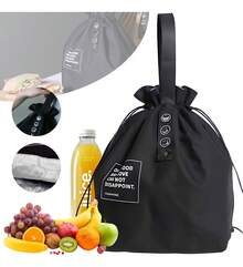 TendenciaLonchera Bolsa Almuerzo Térmic/aislamiento Frio Y CalorCalidad premium - Negro - Ver 5