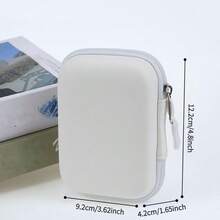 Bolsa de almacenamiento para cámara CCD, bolsa compacta multifuncional para cámara, estuche portátil mini para cámara CCD, caja protectora para tarjeta digital - Adecuado para cámaras digitales mini, solo estuche - Multicolor - Ver 2