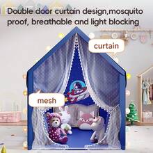 超大号全新房屋造型室内帐篷玩具，互动游戏套装，生日礼物