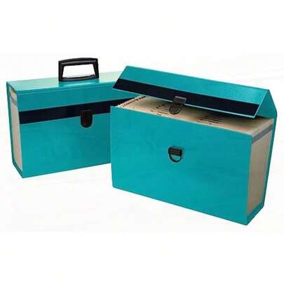 Pendaflex File Organizer Portafile Expanding Organizer 19 Pockets Dark Turquoise Heavy Duty And Portable Ideal For Home And Office Use